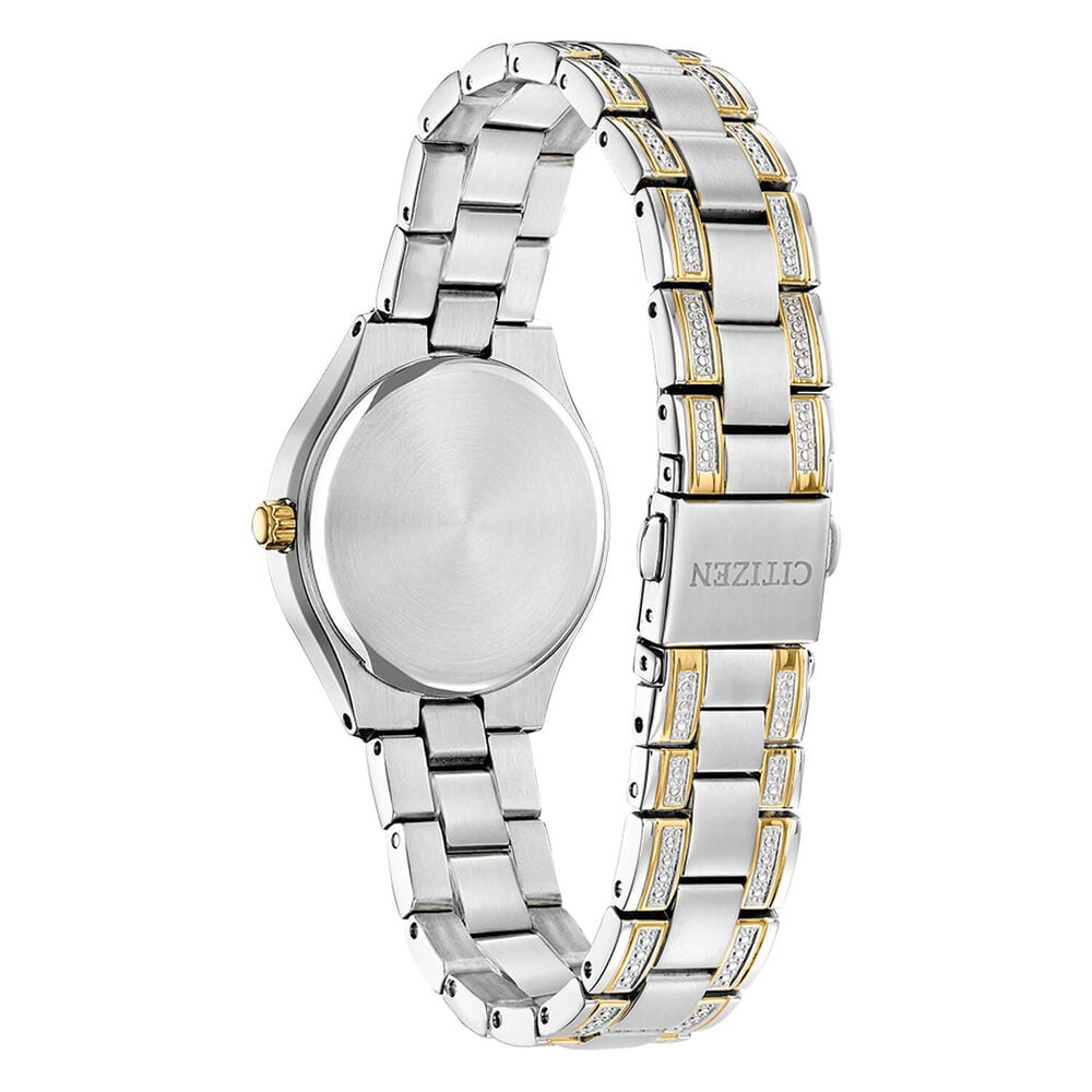 Citizen Silhouette Crystal de señorita pulsera de metal – FE1234-50D