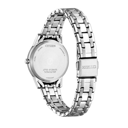FE1240-57A Reloj Citizen Eco-Drive de dama pulsera de metal