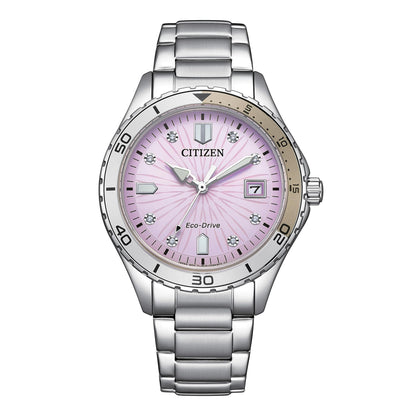 FE6170-88X Reloj Citizen  Eco-Drive de mujer correa de metal