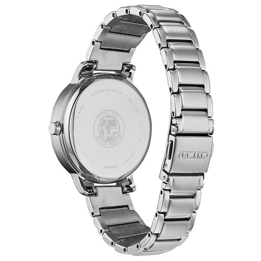 Citizen Silhouette Eco-Drive de dama pulsera de metal – FE7040-53E