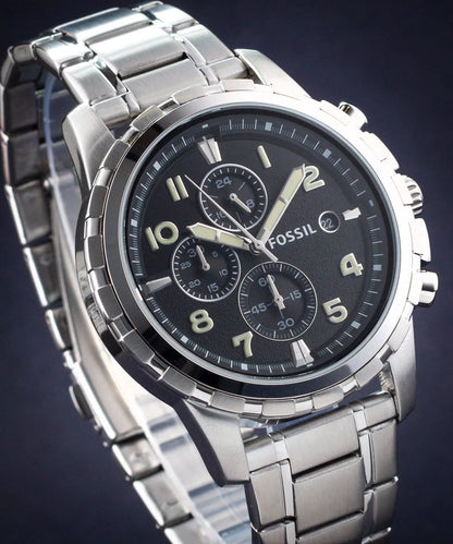 Fossil Dean de hombre pulsera de metal 45 mm – FS4542