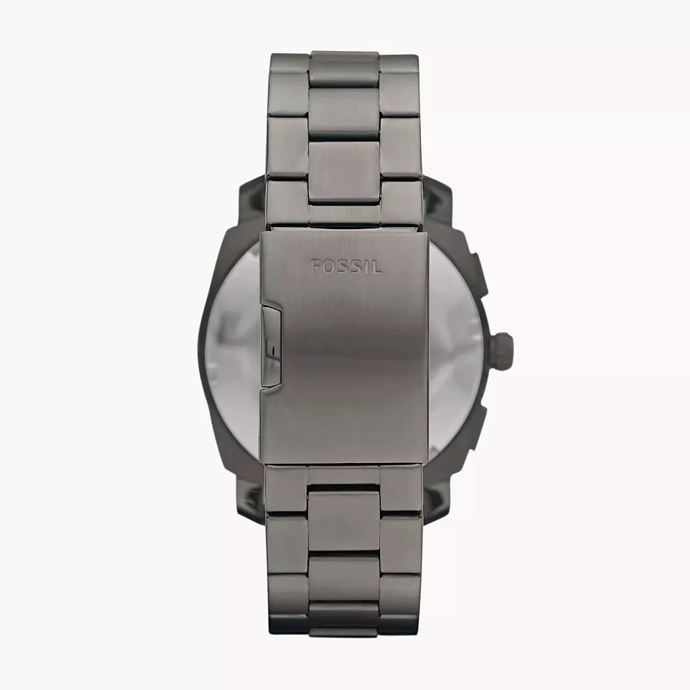 Fossil Machine de hombre banda de metal – FS4662
