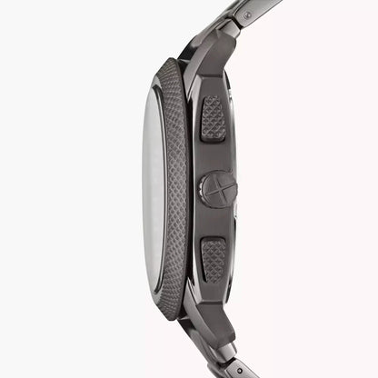 Fossil Machine de hombre banda de metal – FS4662