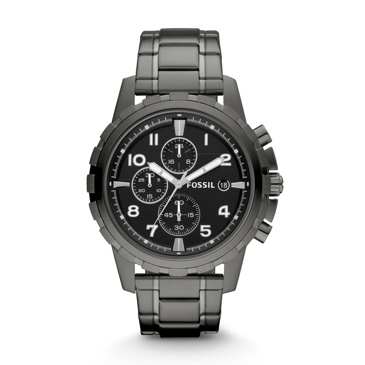 Fossil Dean de caballero correa de metal 45 mm – FS4721