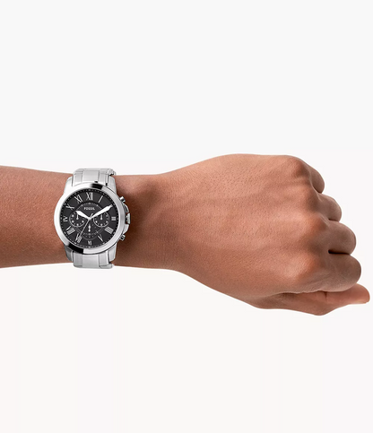 Fossil Grant de hombre correa de metal – FS4736