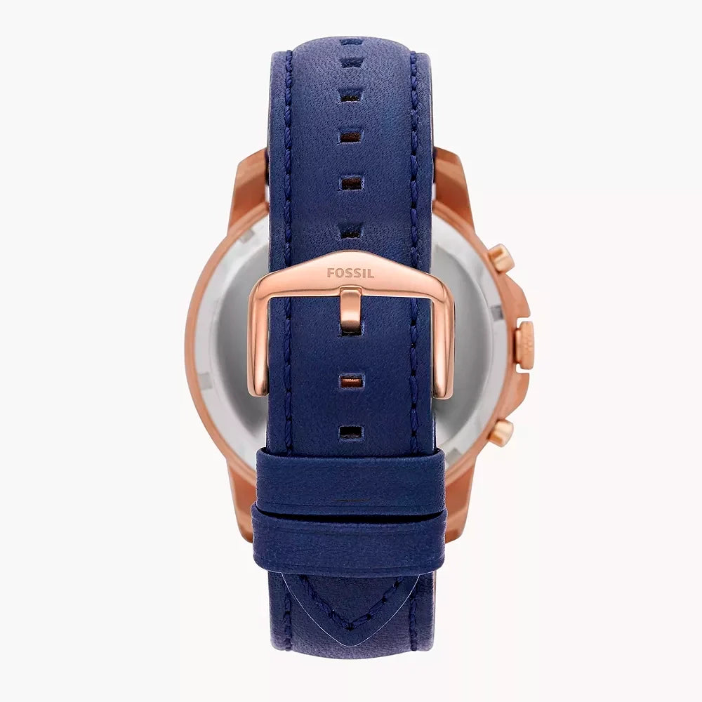 Fossil Grant de hombre banda de piel – FS4835