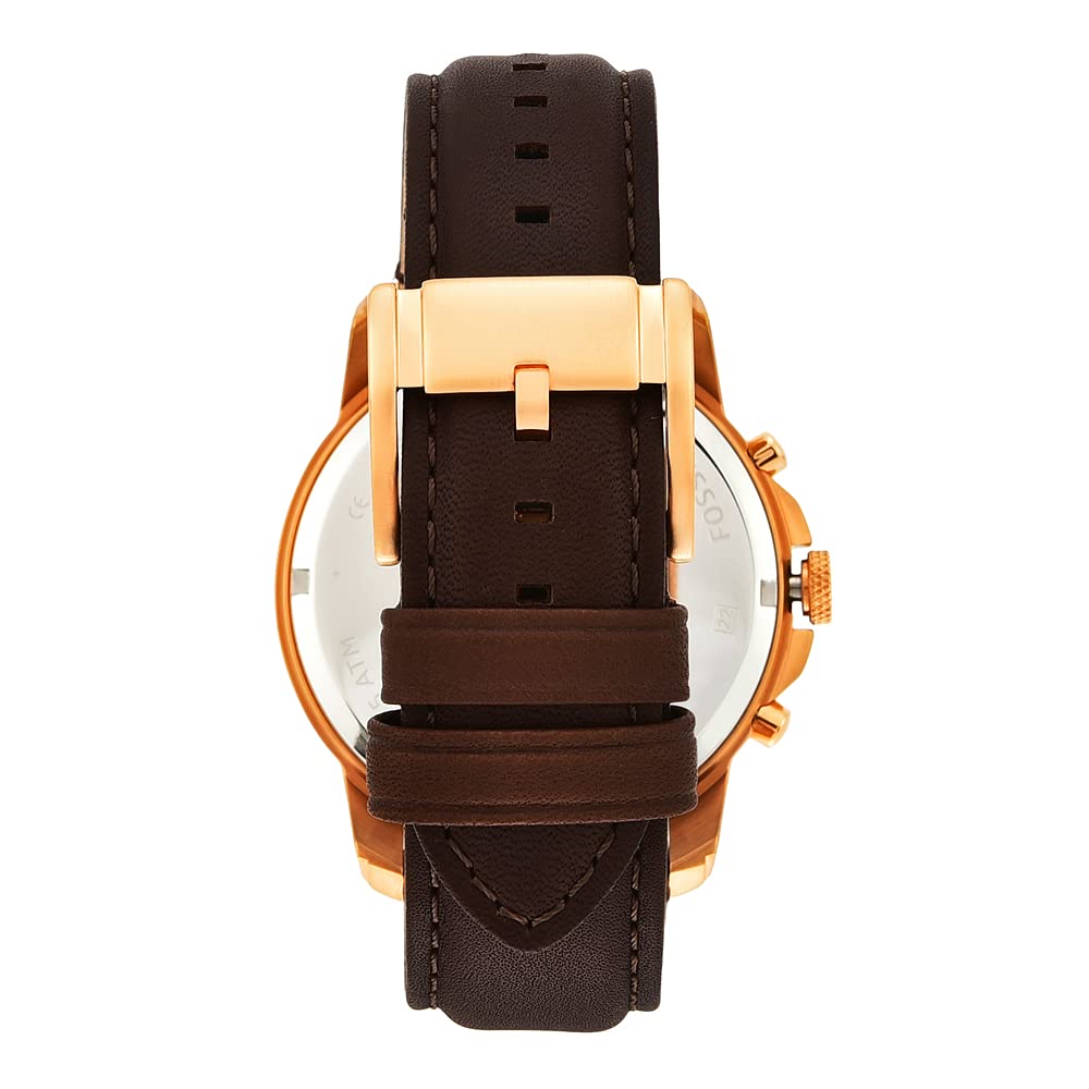 Fossil Grant de hombre correa de cuero – FS5068