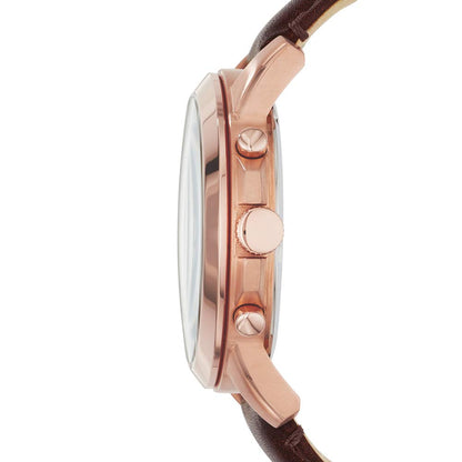 Fossil Grant de hombre correa de cuero – FS5068