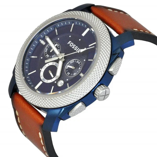 Fossil Fossi Machine de hombre pulsera de cuero – FS5232