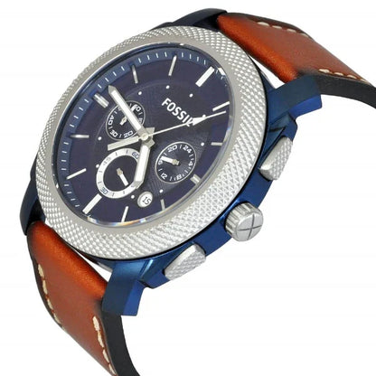 Fossil Fossi Machine de hombre pulsera de cuero – FS5232