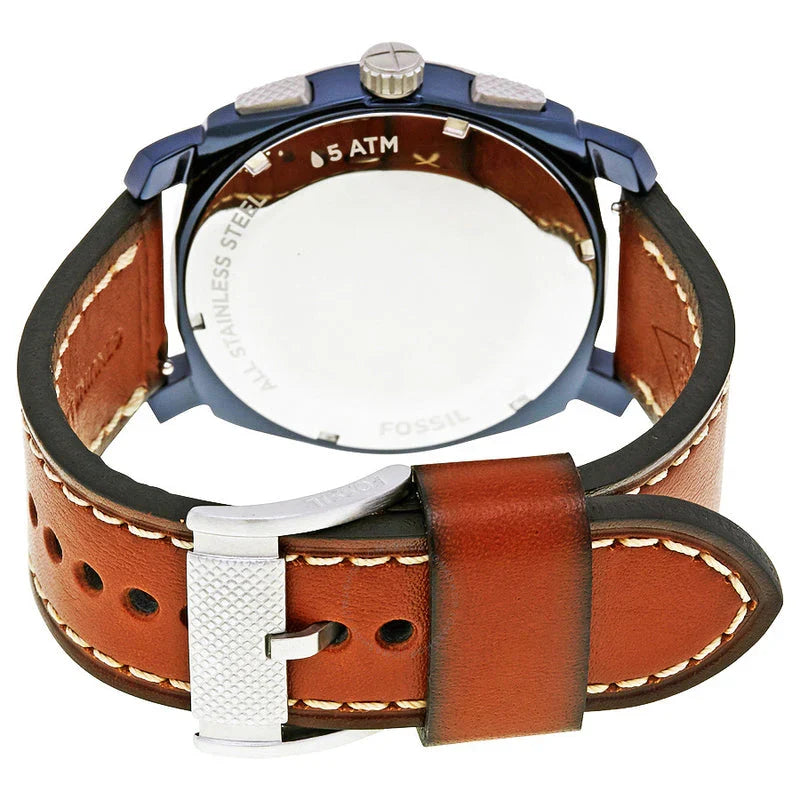 Fossil Fossi Machine de hombre pulsera de cuero – FS5232