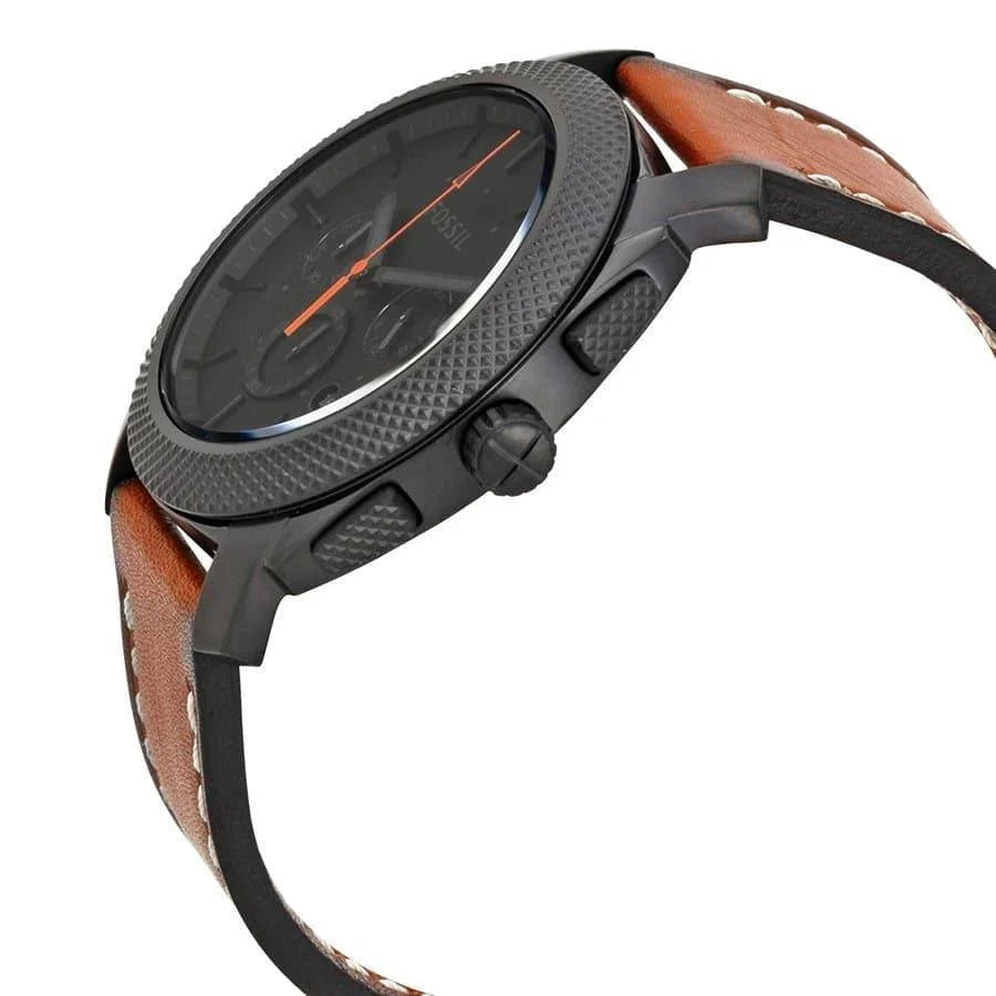 Fossil Machine de hombre pulsera de piel 46 mm – FS5234