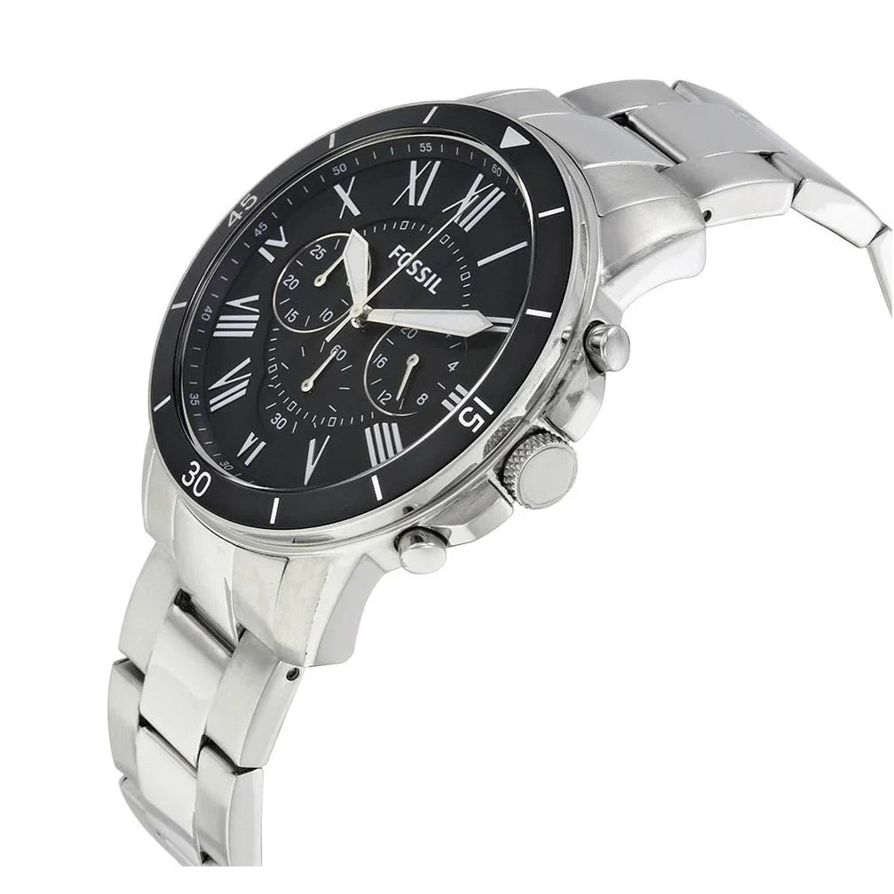 Fossil Grant de hombre correa  de metal – FS5236