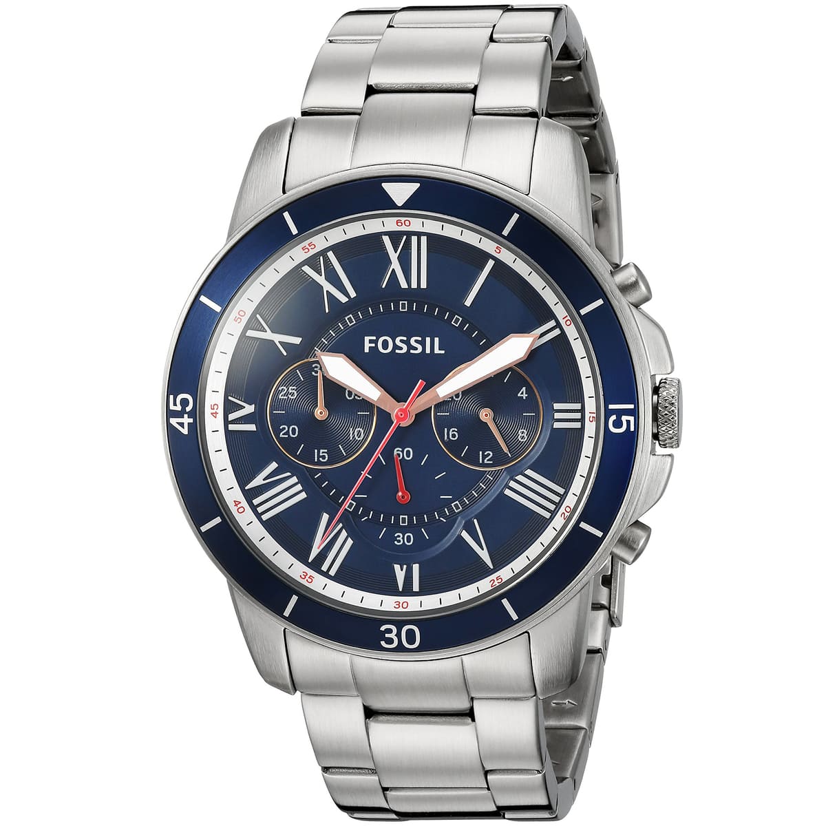 Fossil Grant de hombre pulsera de metal – FS5238