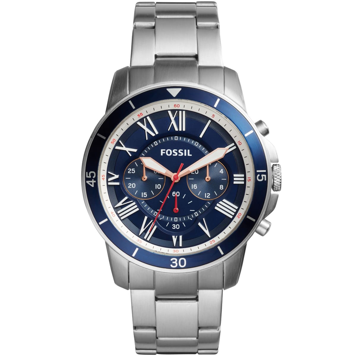Fossil Grant de hombre pulsera de metal – FS5238