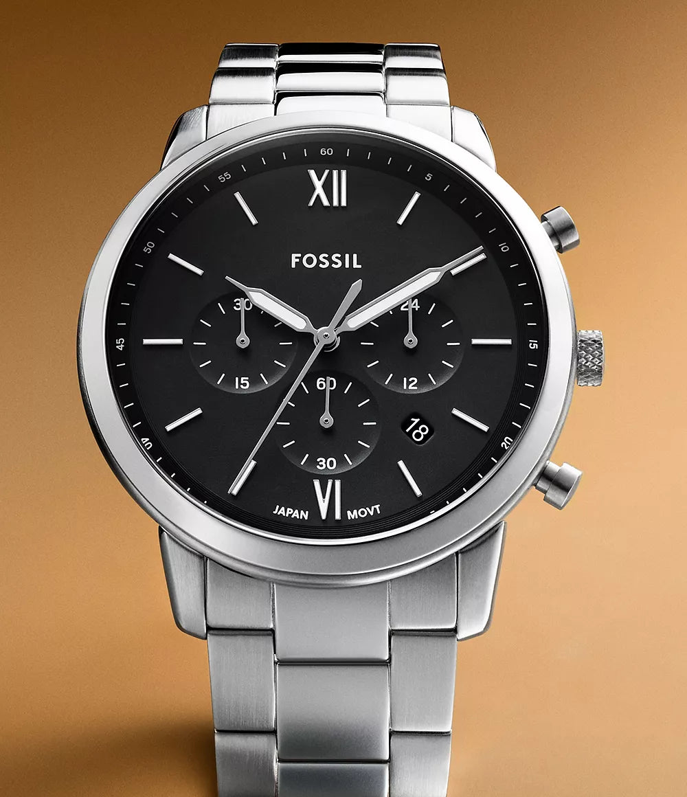 Fossil Neutra para caballero pulsera de metal 44mm – FS5384