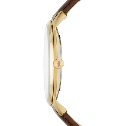 Fossil The Minimalist de hombre correa de cuero – FS5397