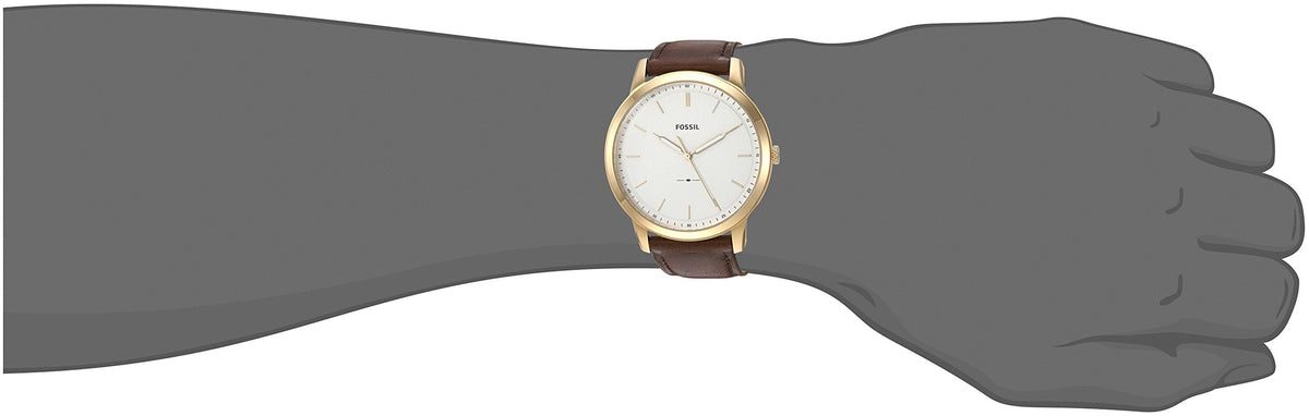 Fossil The Minimalist de hombre correa de cuero – FS5397
