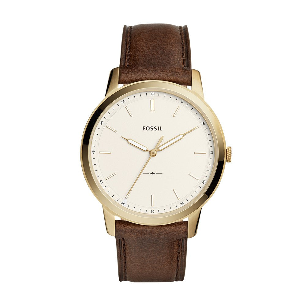 Fossil The Minimalist de hombre correa de cuero – FS5397