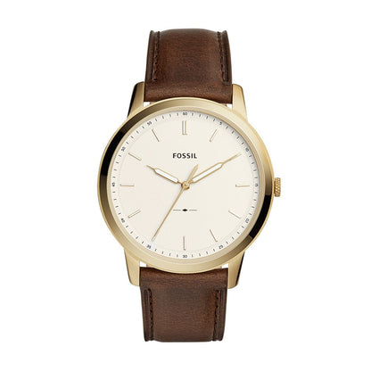 Fossil The Minimalist de hombre correa de cuero – FS5397