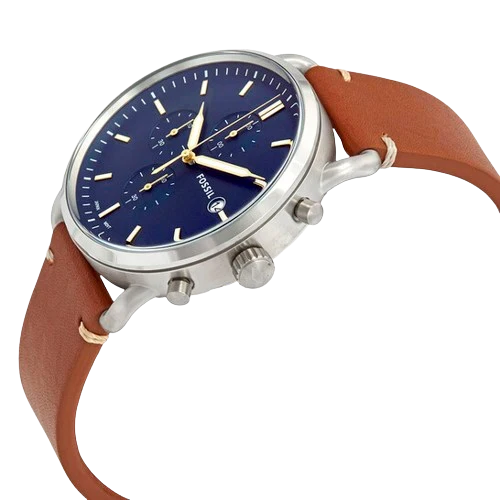 Fossil The Commuter Análogo de Cuero para Hombre – FS5401