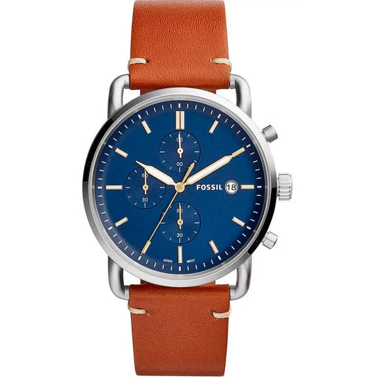 Fossil The Commuter Análogo de Cuero para Hombre – FS5401