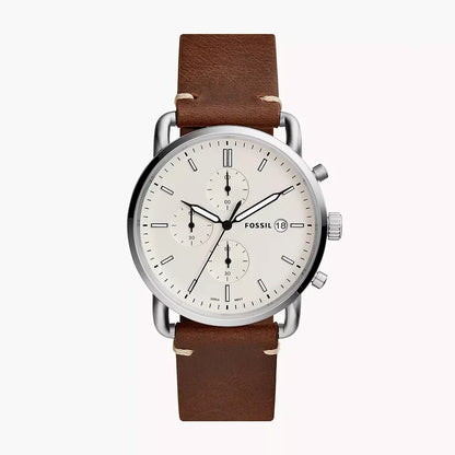 Fossil The Commuter de caballero correa de piel – FS5402
