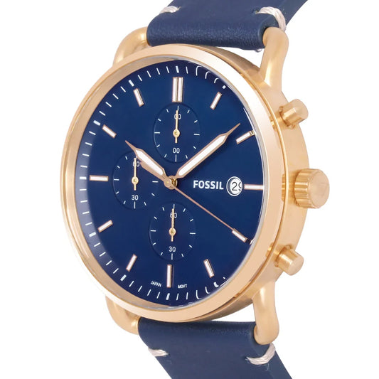 Fossil The Commuter de hombre correa de cuero – FS5404
