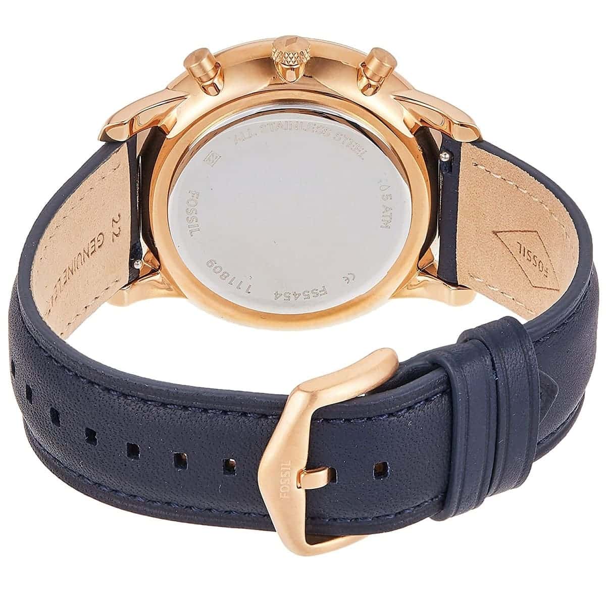 Fossil Neutra de hombre banda de piel 44mm – FS5454