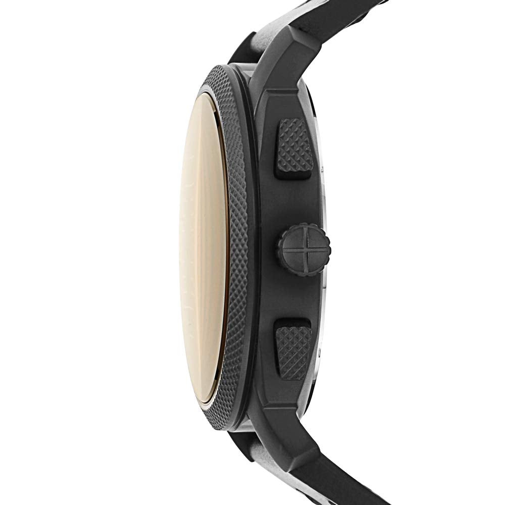 Fossil Machine de hombre pulsera de cuero 42 mm
