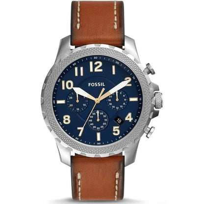Fossil Bowman de hombre banda de cuero 46 mm – FS5602