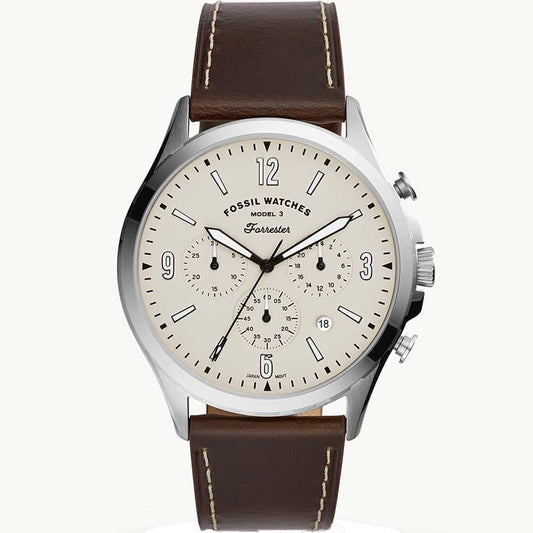 Fossil Forrester de hombre correa de piel – FS5696