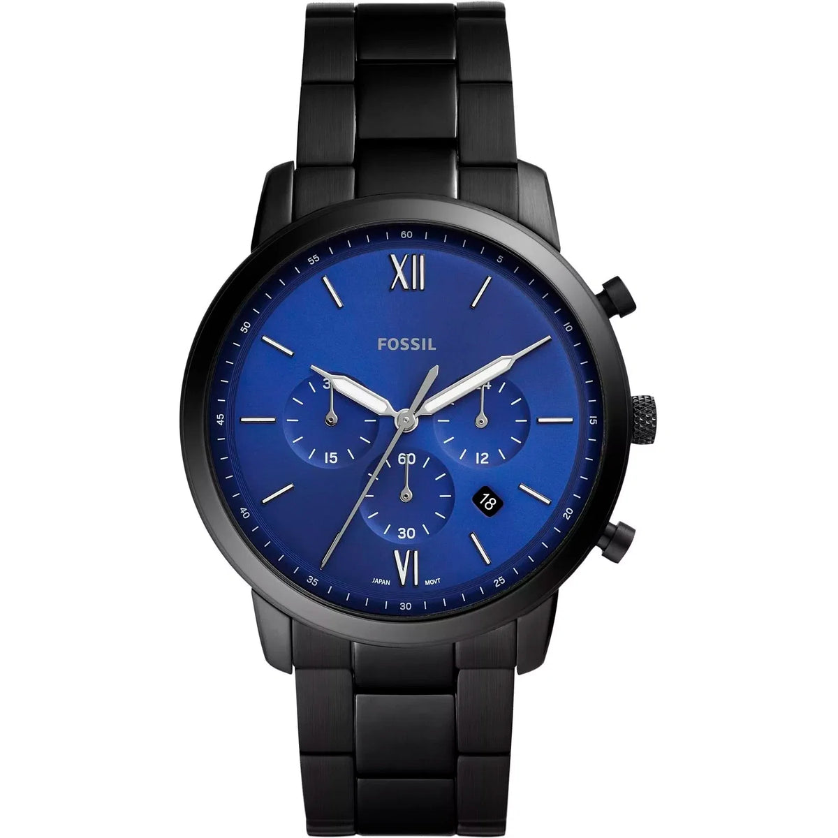 Fossil Neutra de hombre banda de metal – FS5698