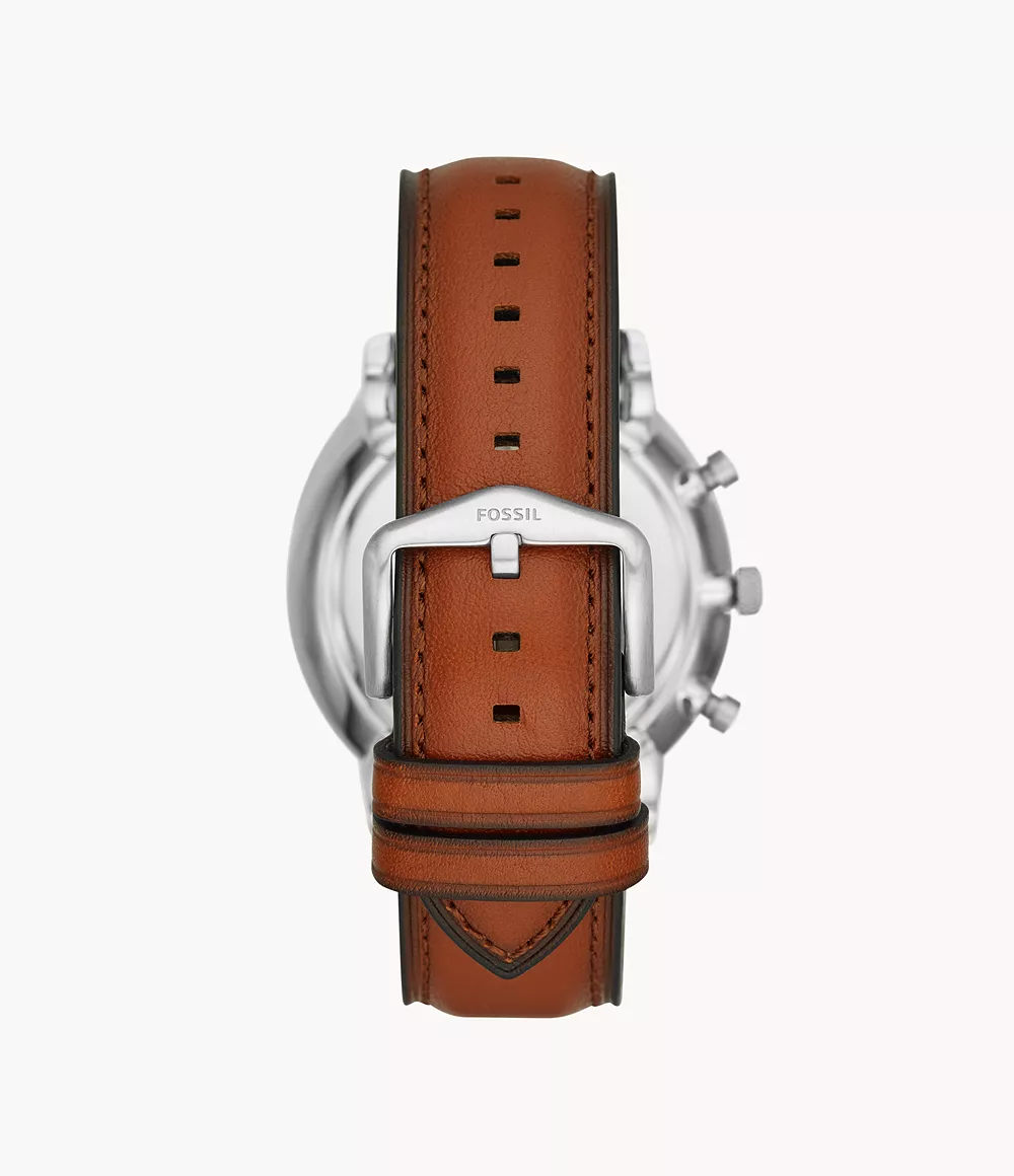 Fossil Neutra de hombre correa de cuero – FS5708SET