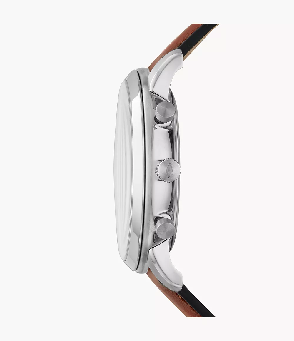 Fossil Neutra de hombre correa de cuero – FS5708SET