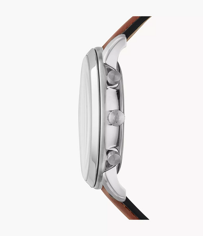 Fossil Neutra de hombre correa de cuero – FS5708SET