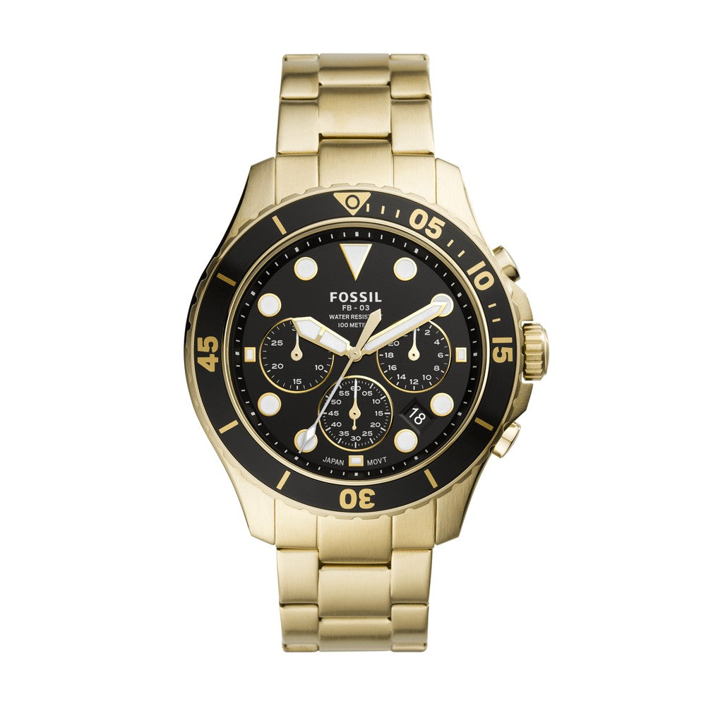 Fossil FB-03 de hombre correa de metal – FS5727