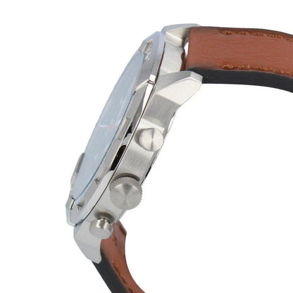 Fossil Bronson de caballero pulsera de cuero 50 mm – FS5738