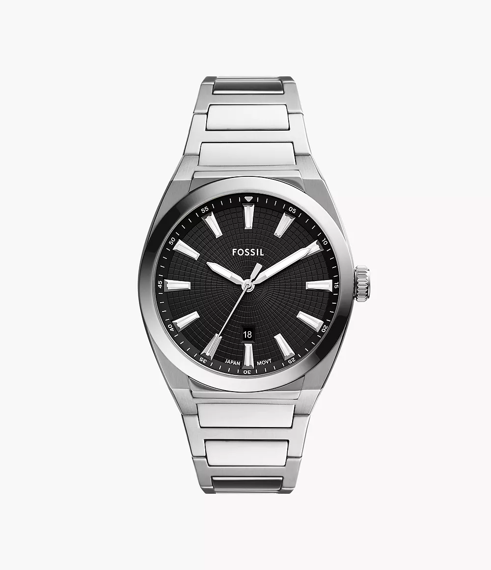 Fossil Everett de caballero banda de metal – FS5821