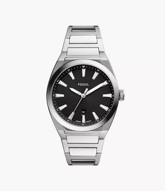 Fossil Everett de caballero banda de metal – FS5821