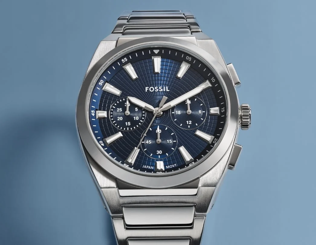 Fossil Everett de hombre correa de metal – FS5822