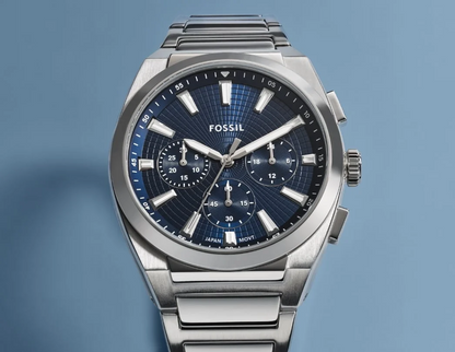 Fossil Everett de hombre correa de metal – FS5822