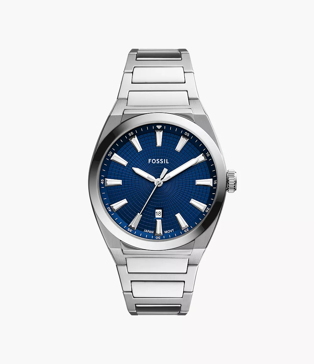 Fossil Everett de hombre correa de metal – FS5822