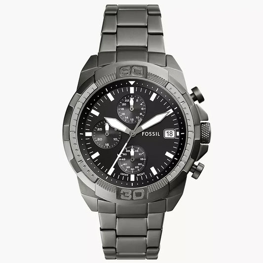 Fossil Bronson de hombre banda de metal 44mm – FS5852