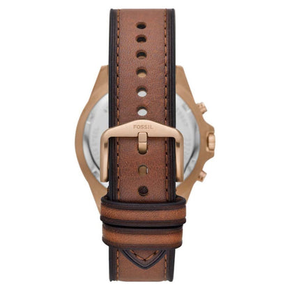 Fossil Garret de hombre correa de piel – FS5867