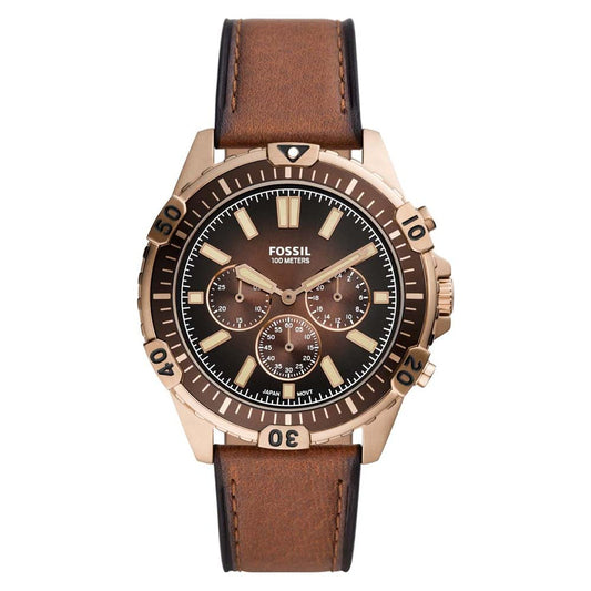 Fossil Garret de hombre correa de piel – FS5867