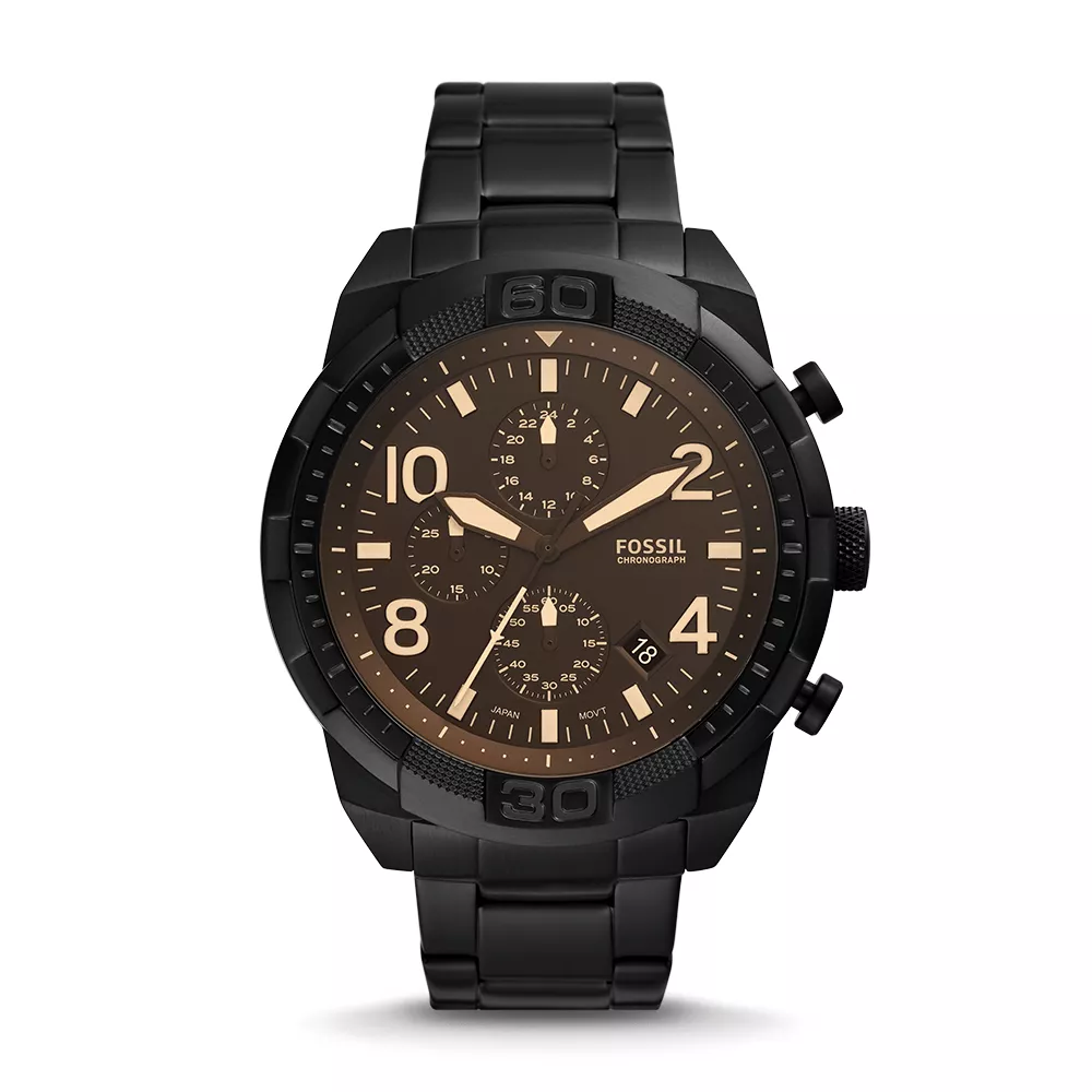 Fossil Bronson de hombre correa de metal – FS5876