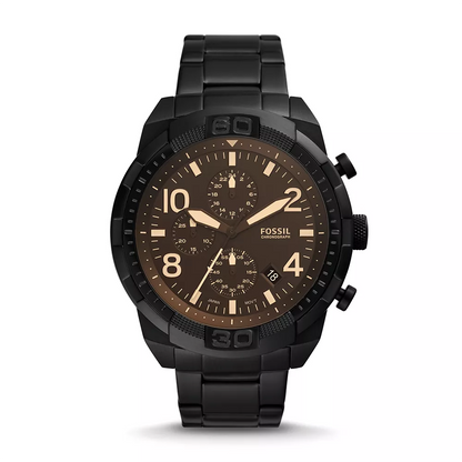 Fossil Bronson de hombre correa de metal – FS5876