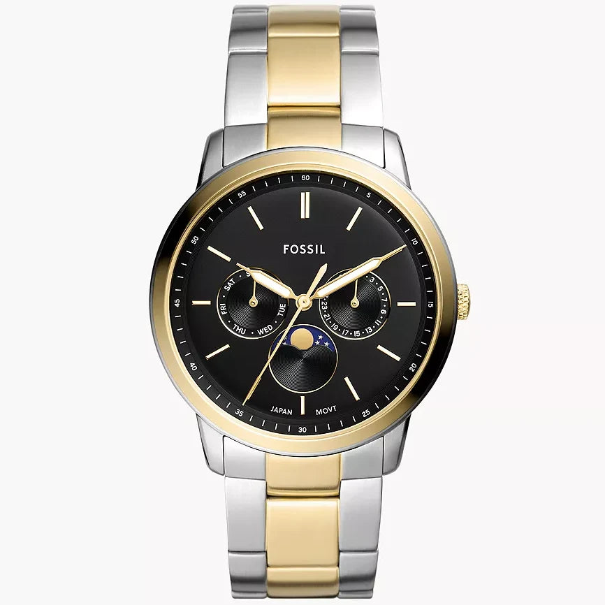 Fossil Neutra Moonphase de hombre pulsera de metal – FS5906