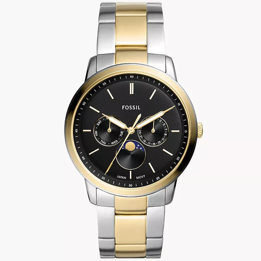 Fossil Neutra Moonphase de hombre pulsera de metal – FS5906